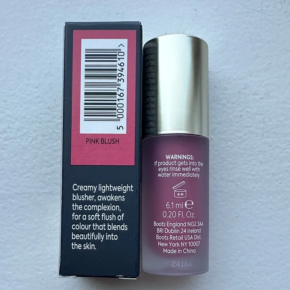 No7 Pro Artist Luxe Liquid Blush - Pink Blush NIB